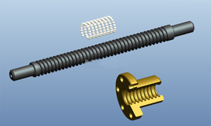 滚珠丝杆螺母的公称直径的优化方案